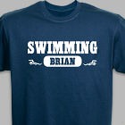 Personalized Swimming T-Shirt 32566X