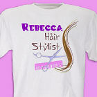 Personalized Hair Stylist T-Shirt