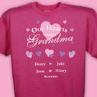 Personalized Our Hearts Belong To... T-Shirt