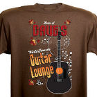 Guitar Lounge Personalized Brown T-shirt