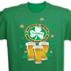 Official Irish Drinking Team Personalized T-Shirt