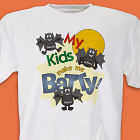 Batty Kids Personalized Halloween T-shirt