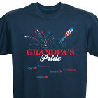 Red, White and Blue Pride Personalized T-Shirt