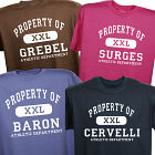 Personalized Property Of Athletic T-Shirt