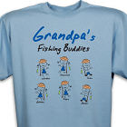 Personalized Fishing Buddies T-Shirt