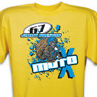 Personalized Motocross Graphic T-Shirt 34456X