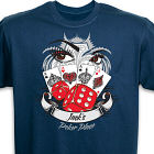 Personalized Poker Place Graphics T-Shirt