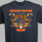 Personalized Ride to Live Biker T-Shirts