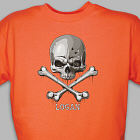 Personalized Skull and Crossbones T-Shirt 34482X