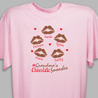 Personalized Chocolate Smooches T-Shirt 3532X