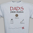 Personalized First Mates Pirate T-Shirt 35932X
