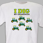 Personalized I Dig My Kids T-Shirt