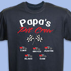 Personalized Pit Crew T-Shirt