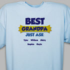 Personalized Best...Just Ask T-Shirt