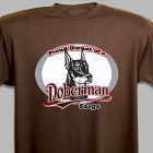 Personalized Proud Owner of a Doberman T-Shirt