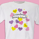 Loving Hearts Personalized T-Shirt