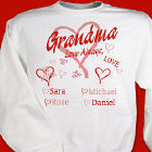Love Always Hearts Sweatshirt