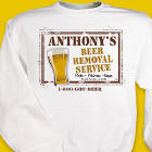 Personalized Beer Service Sweatshirt