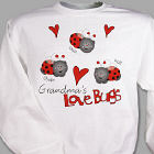 Love Lady Bugs Sweatshirt