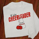 Personalized Cheerleader Youth Sweatshirt