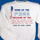 Home of the Free Sweatshirt