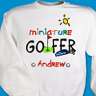 Miniature Golfer Youth Sweatshirt