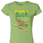 Personalized Monkey Bunch Ladies' Fitted T-Shirt