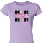 Mom's Hearts Fitted T-Shirt 915861X
