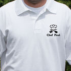 Embroidered Chef Polo Shirt