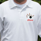 Embroidered Bowling Polo Shirt
