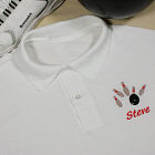 Embroidered Bowling Polo Shirt 923484X
