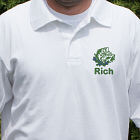 Embroidered Bass Fishing Polo Shirt