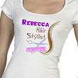 Personalized Hair Stylist Baby Tee B32929X