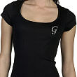 Personalized Rhinestone Ladies Baby Tee Shirt B33305X