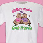 Sisters, Best Friends T-shirt