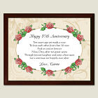 Aniversary Rose Wall Plaque 723640