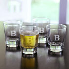 Engraved Double Old Fashioned Glasses D1098