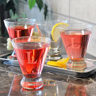 Engraved Cosmopolitan Cocktail Glasses D1189