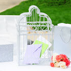 Bridcage Wedding Card Holder D1932