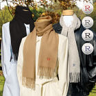 Embroidered Cashmere Scarf