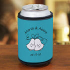Personalized Wedding Can Wrap Koozie 334949