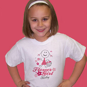 Personalized Flower Girl Shirt