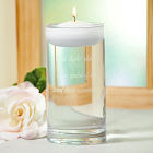Engraved Floating Wedding Memorial Candle D3904P