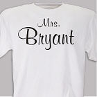 Mrs. T-shirt