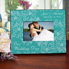 Personalized Wedding Day Picture Frame