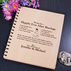Engraved Happily Ever After Recipe Card Holder