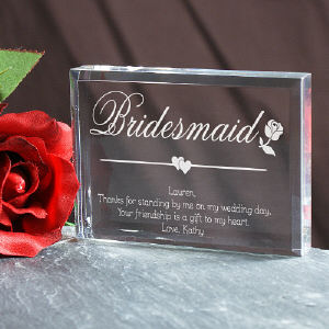 Bridesmaid Personalized Keepsake
