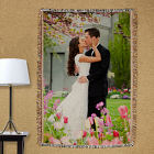 Personalized Wedding Photo Tapestry Throw Blanket