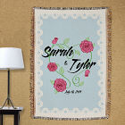 Personalized Couples Tapestry Throw Blanket 83043745