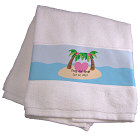 Personalized Honeymoon Bath Towel 83131956